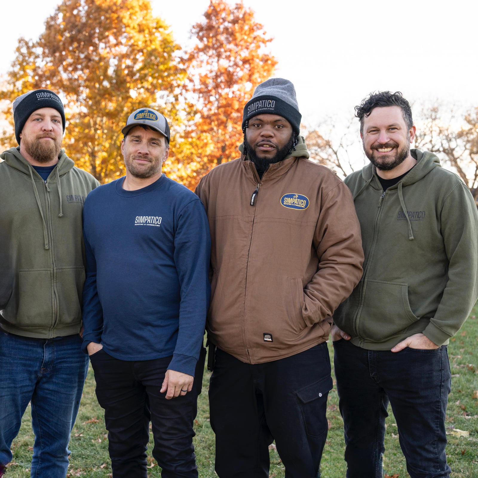 The Simpatico Roofing team.